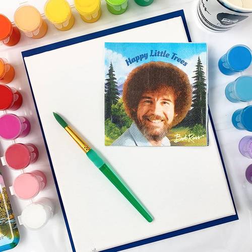 Banner Image for SHORTY Bob Ross Paint Night - Zoom